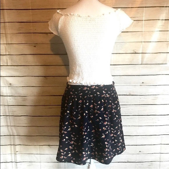 GAP Bird Print Skirt With Pockets Size 2 - Picture 9 of 9